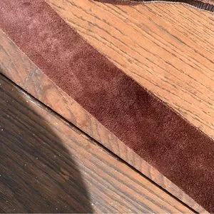 Accessories | Artisan Soft Chocolate Leather Floral  display picture 3